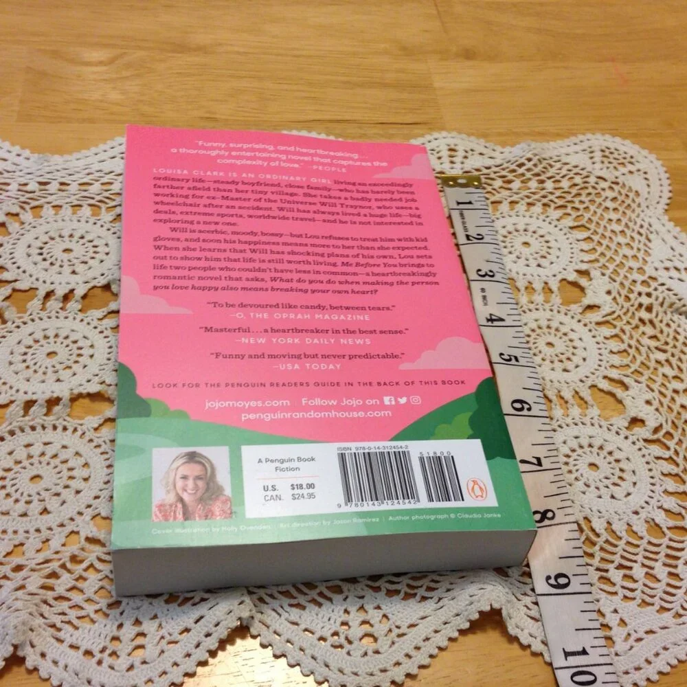 Romance, Jojo Moyes Me Before You, New York Times Bestseller